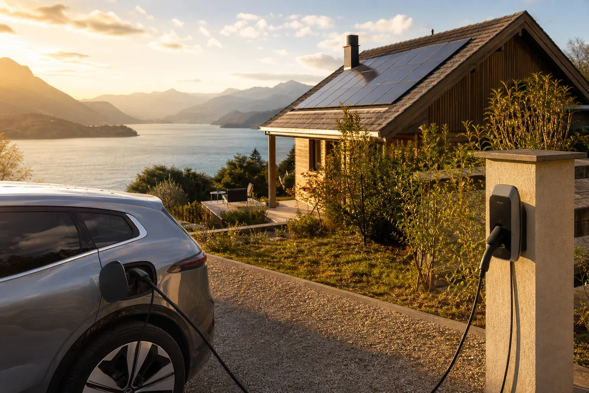 Recharge de voiture électrique à Savines-le-Lac : rouler au soleil de la rive sud de Serre-Ponçon
