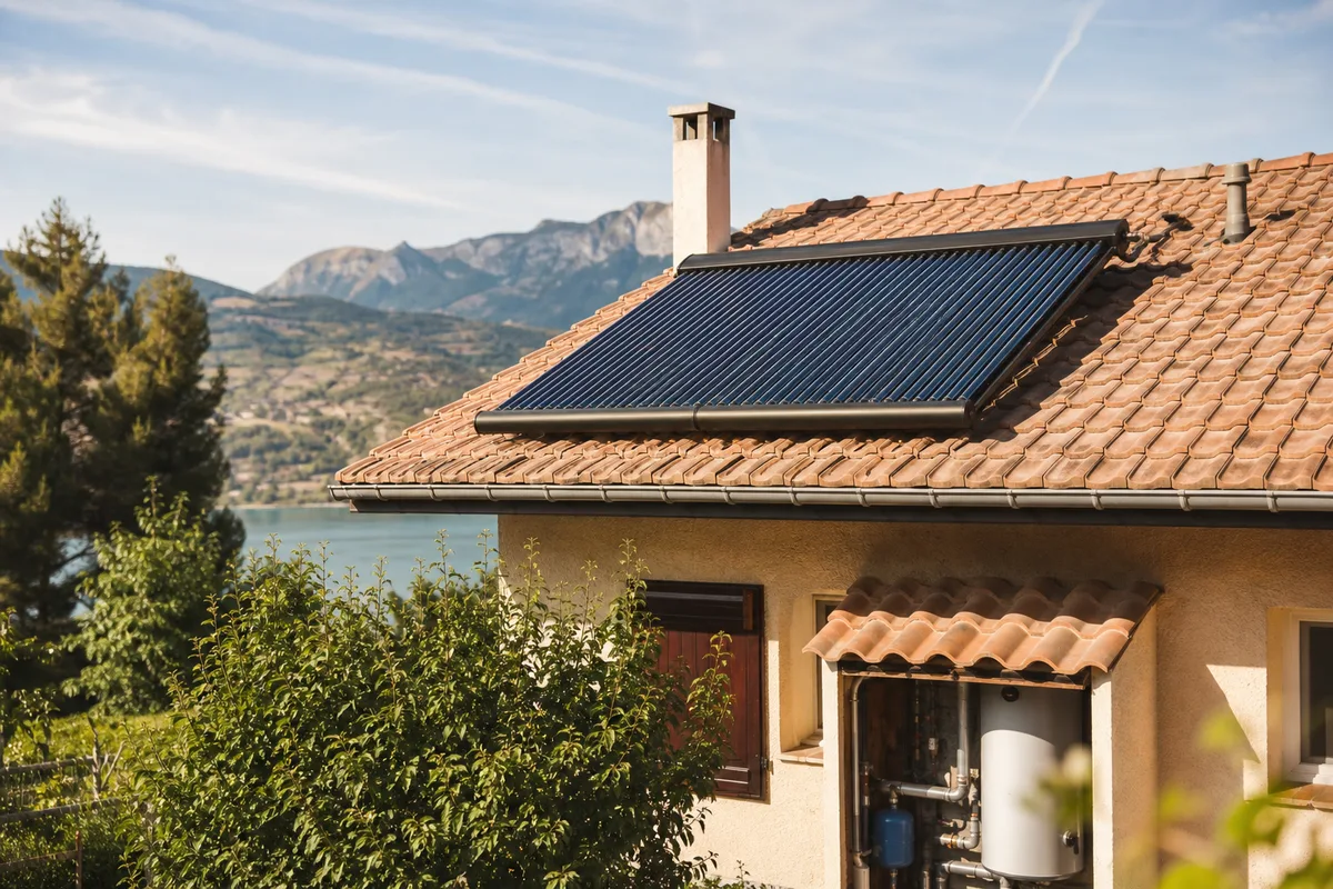 Chauffe-eau solaire à Savines-le-Lac